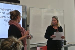 Wiilma Knol en Anna Rademakers