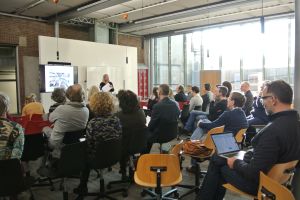 Willma Knol en het publiek